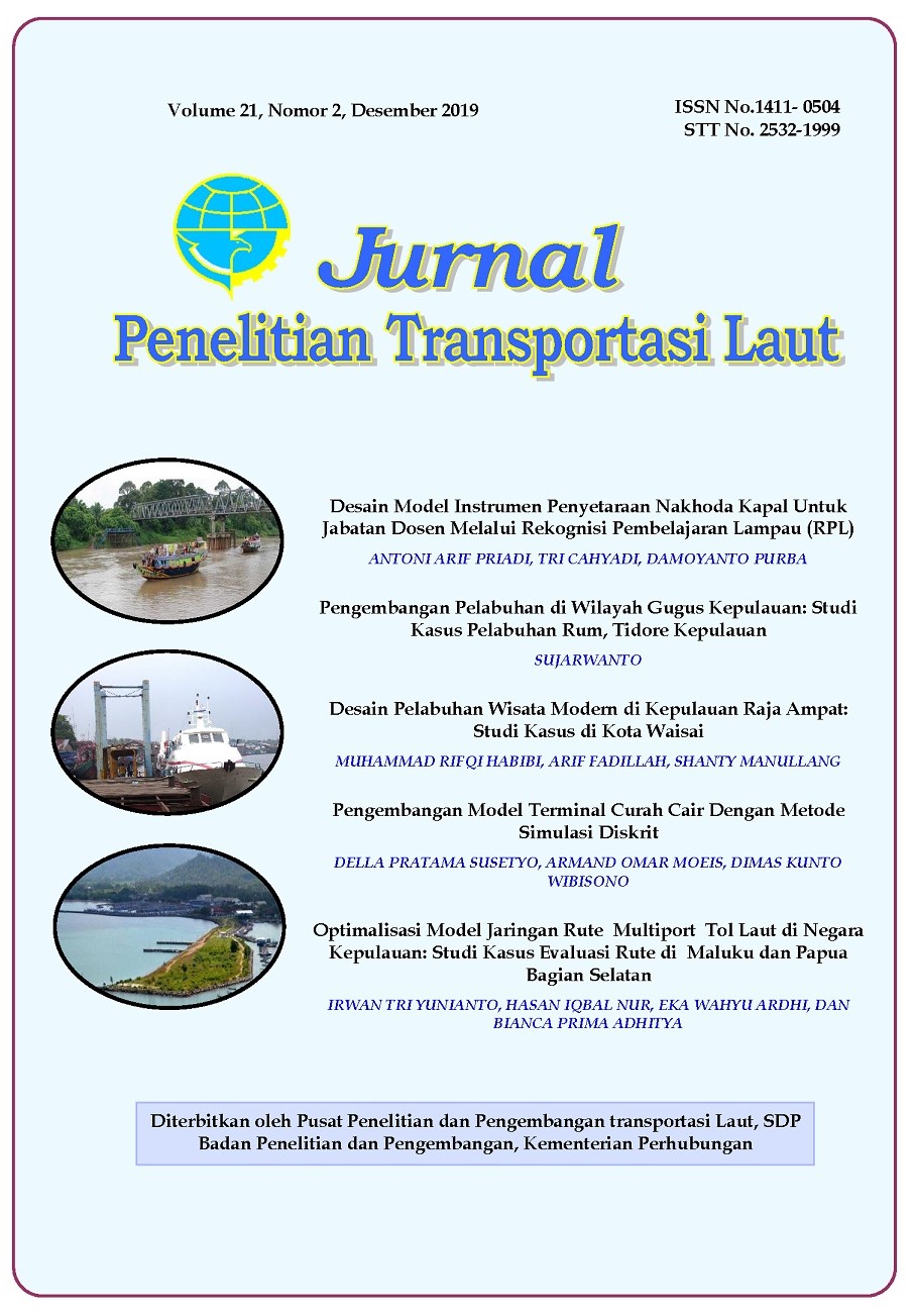 Jurnal Penelitian Transportasi Laut