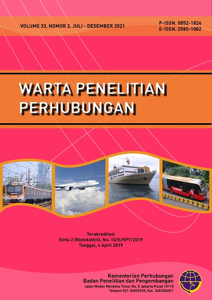Cover Warta Penelitian Perhubungan