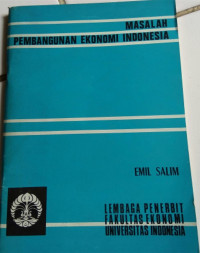 Image of Masalah Pembangunan Ekonomi Indonesia
