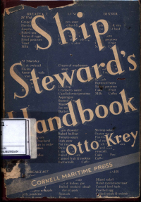 Image of Ship Stewards Handbook