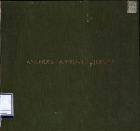 Image of Anchors--Approved Designs