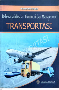 Image of Beberapa masalah ekonomi dan manajemen transportasi