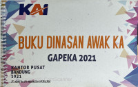 Image of Buku dinasan awak ka gapeka 2021