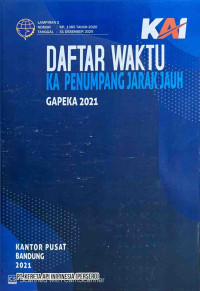Image of Daftar waktu ka penumpang jarak jauh gapeka 2021
