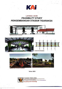Image of Feasibilty study pengembangan stasiun Tigaraksa - laporan akhir