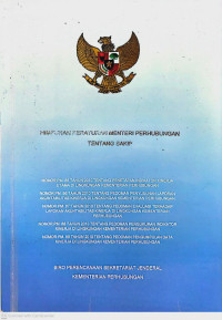 Image of Himpunan peraturan menteri perhubungan tentang sakip