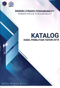 Image of Katalog hasil penelitian tahun 2018