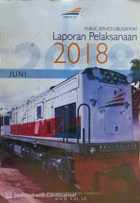 Image of Laporan pelaksanaan public service obligation juni 2018