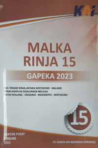 Image of Malka rinja 15 : gapeka 2023