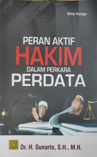 Image of Peran aktif hakim dalam perkara perdata